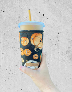 Whimsical Pumpkins Cozy // Coffee Cozy