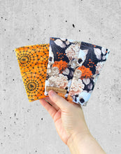 Skulls with Orange Daisies and Florals  Cozy // Coffee Cozy