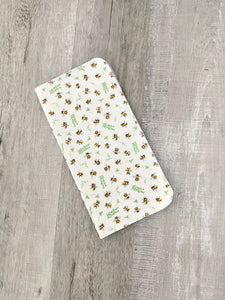 Bees on White Paperless Paper Towels
