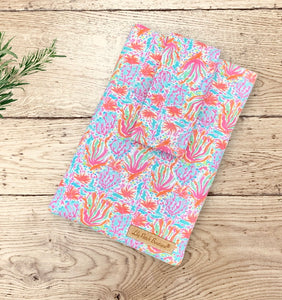 Pink Corals Booksleeve // Tech Sleeve