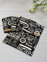 Prince of Peace Black and White Coffee Cozy