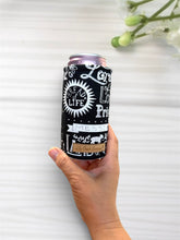 Prince of Peace Black and White Coffee Cozy