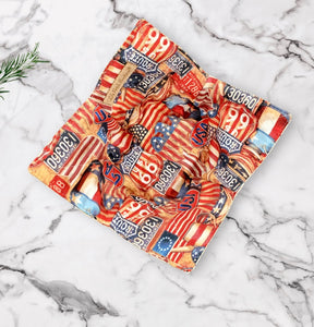 Route 66 Vintage Flags Bowl Cozy