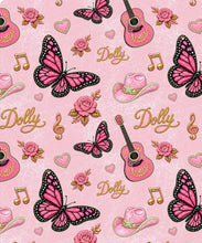 Dolly on Pink Coffee Cozy