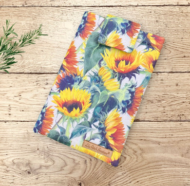 Sunflowers Booksleeve // Tech Sleeve