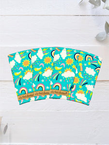 Chasing Rainbows Insulated Cup Cozy / Coffee Cozy