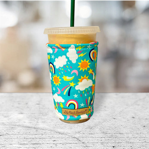 Chasing Rainbows Insulated Cup Cozy / Coffee Cozy
