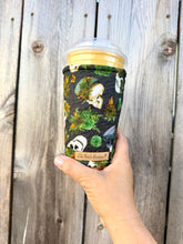 Halloween Skeletons and Succulents Coffee Cozy