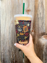 Autumn Cottage  Insulated Cup Cozy / Coffee Cozy