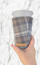 Storm Flannel Plaid Coffee Cozy