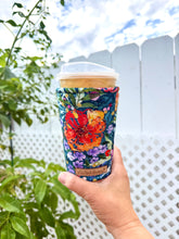 Watercolor Floral Coffee Cozy