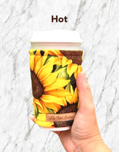 Blue Teal Marble Coffee Cozy